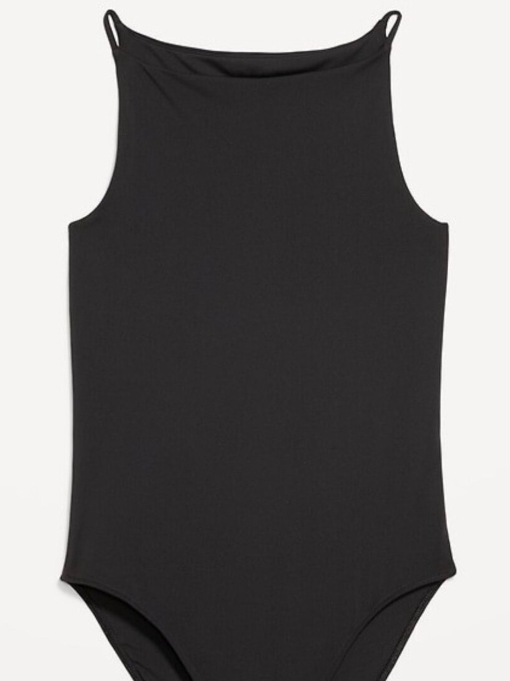 Old Navy Black High-Neck Tank Bodysuit XL NWT